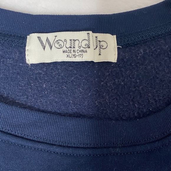 Wound Up Navy Blue 'Hexes on My Exes' Sweatshirt - Picture 2 of 5